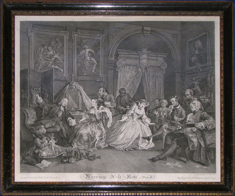 Hogarth: Marriage à la Mode 4