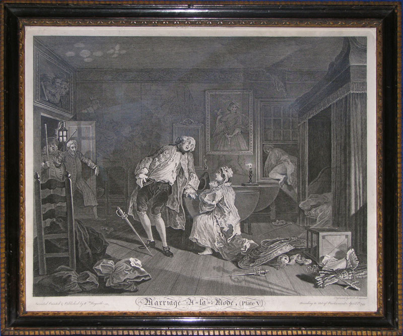 Hogarth: Marriage à la Mode 5