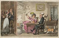 Rowlandson Doctor Syntax Returned from his Tour