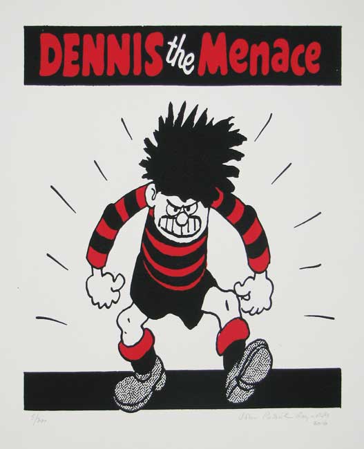 Comic Dennis Menace