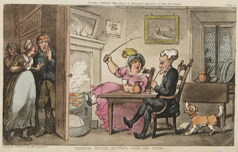 Rowlandson Doctor Syntax Returned from his Tour