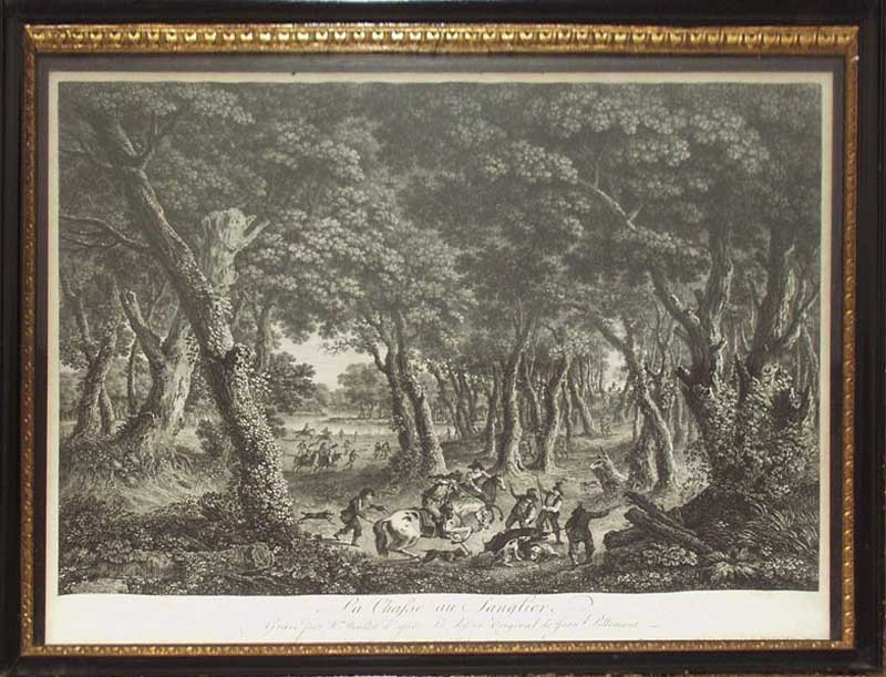 Woollett Pillement Boar Hunting