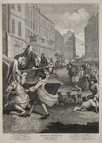 William Hogarth: Second Stage of Cruelty