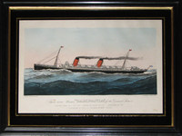 Currier Ives Steamships