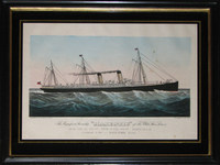 Currier Ives Steamships