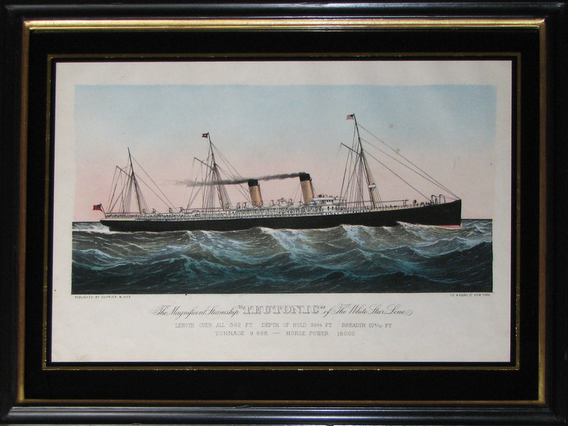 Currier Ives Steamships