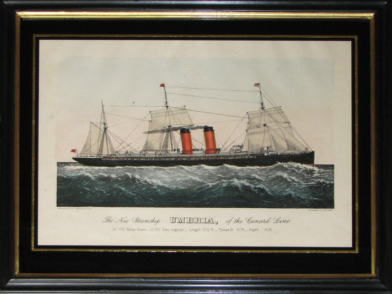 Currier Ives Steamships