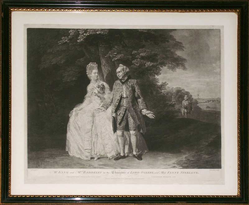 Zoffany Mr King and Mrs Baddeley